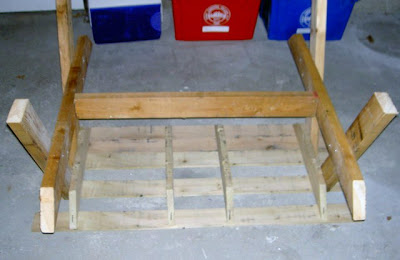 picnic table assembly