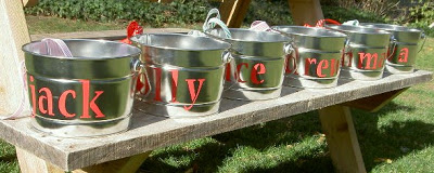 diy kids personalized pails