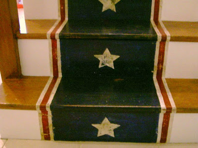 detail of basement staircase