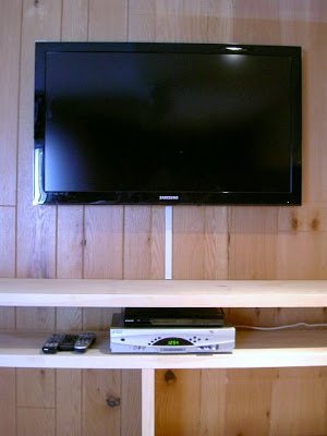 cable box shelf for tv components