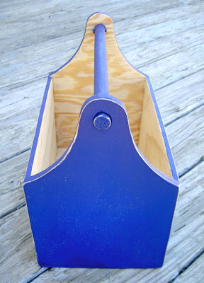 wood trug for kids side view
