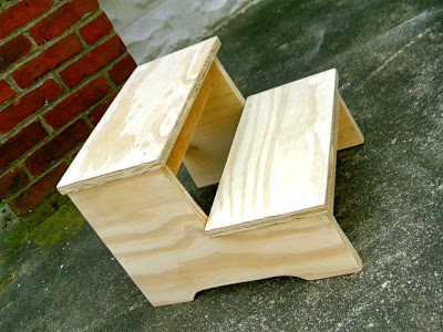 how to build a kids step stool