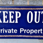 “K” is for Keep Out