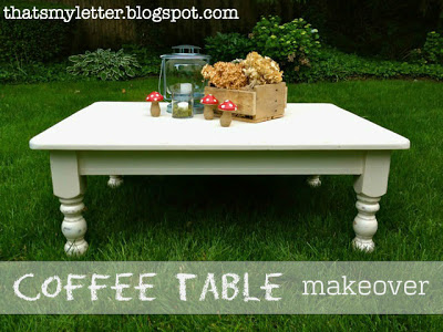 diy coffee table makeover