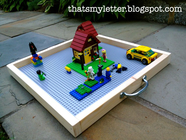 Portable Square Lego Tray - Jaime Costiglio