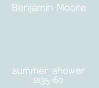 benjamin moore summer shower