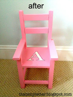 doll chair after