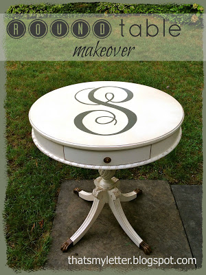 round table makeover