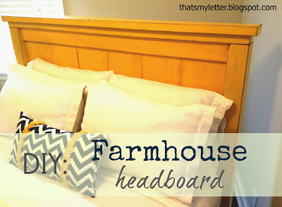 diy farmhouse headboard