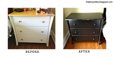 dresser makeover before and after