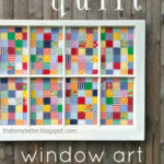 Quilt Window Wall Art