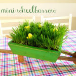 DIY Mini Wheelbarrow