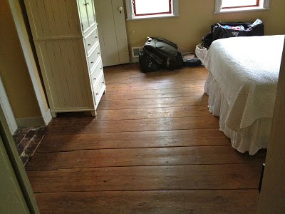 master bedroom original wood floors