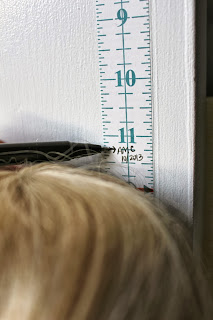 marking height on tape
