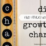 DIY Growth Chart