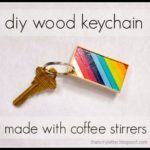 “C” is for Coffee Stirrer Keychain & a winner