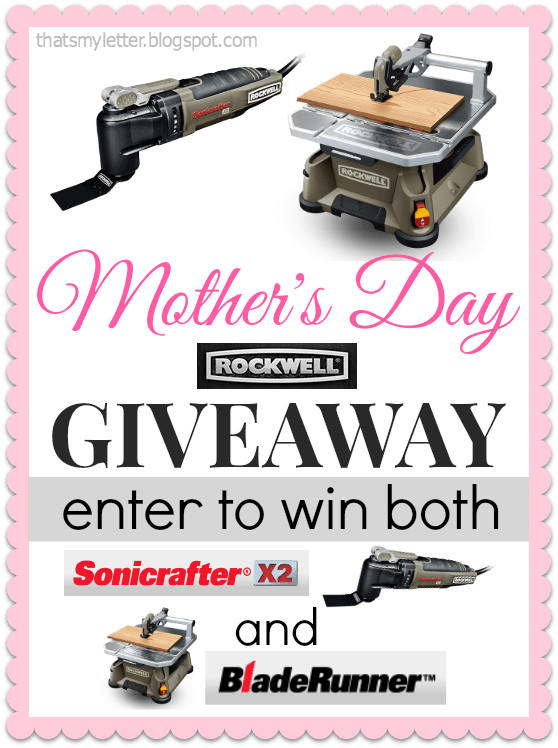 Rockwell Tools Mother's Day giveaway
