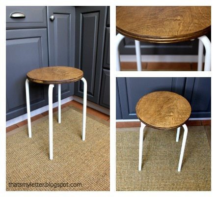 plywood stool reconstructed 
