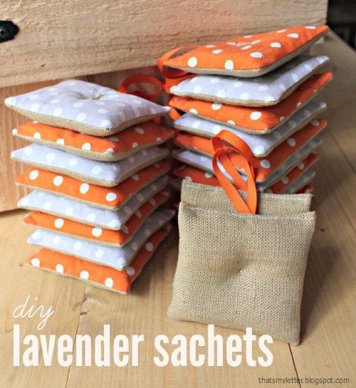 easy sew lavender sachets