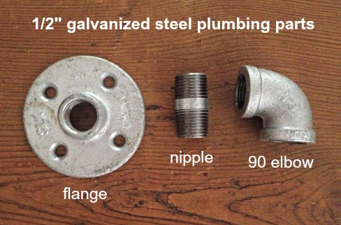 plumbing parts for sliding door hardware