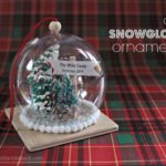 “S” is for Snowglobe Ornament