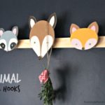 DIY Animal Wall Hooks