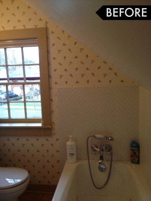 bathroom makeover before pictures