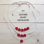 “L” is for Leather Heart Necklace