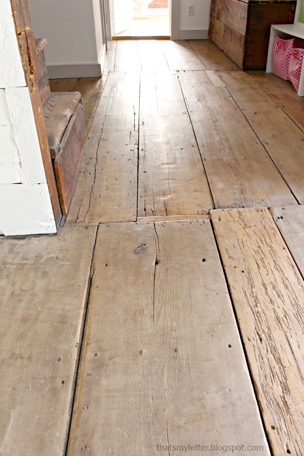 original wide planked floors antique farmhouse