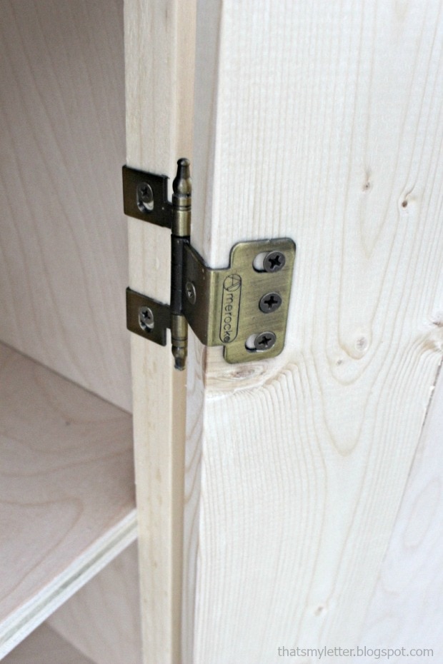 cabinet doors with full wrap hinges