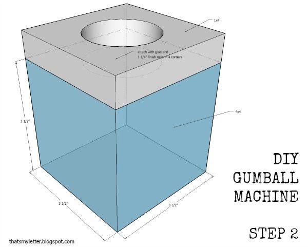 how to make a gumball machine
