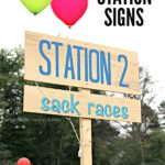 Field Day Station Signs