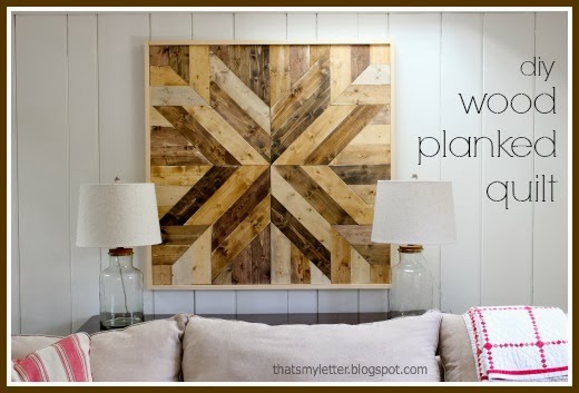 wood wall quilt