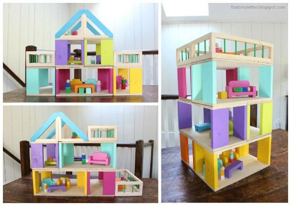 Barbie Size Tiny House Dollhouse - Jaime Costiglio