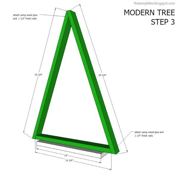 modern tree step 3