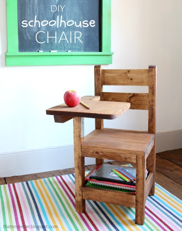 DIY Schoolhouse Chair