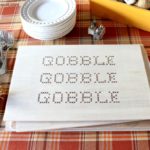 DIY Wood Gobble Placemats