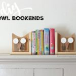 DIY Owl Bookends