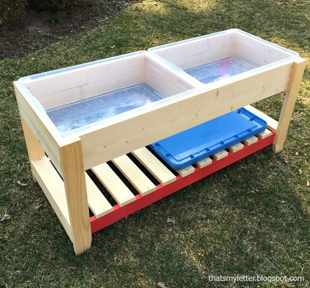 kids garden water table