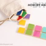 DIY Memory Match from Scrap Wood