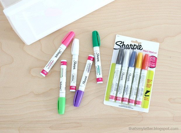 Sharpie paint markers