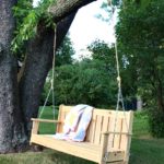 Cedar Swinging Bench Free Plans