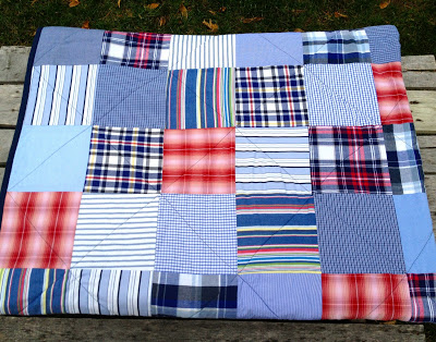 boys patchwork quilt