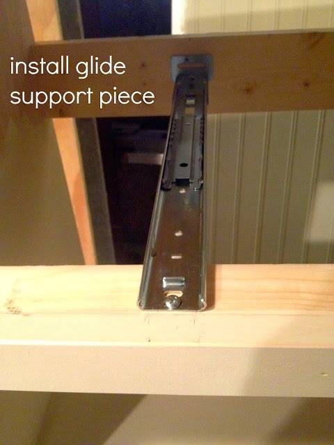 installing drawer glides