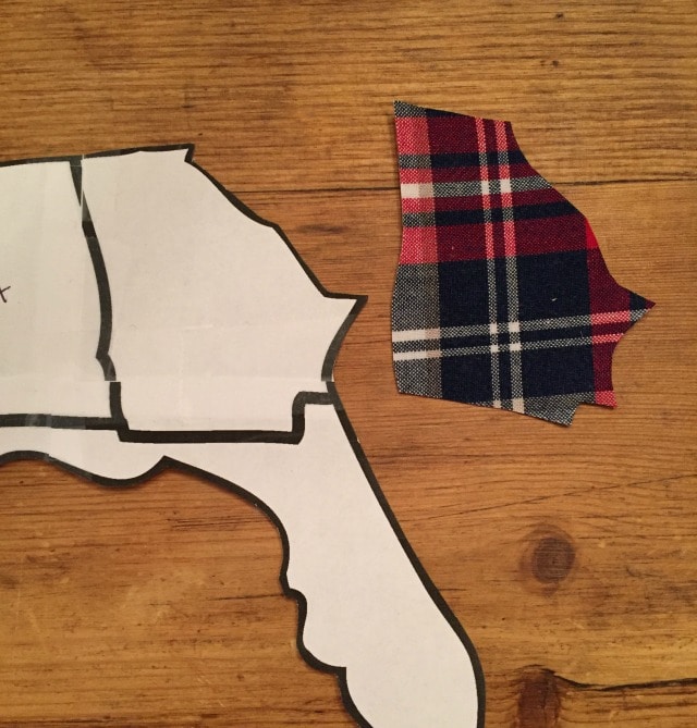 how to make a usa map wall hanging