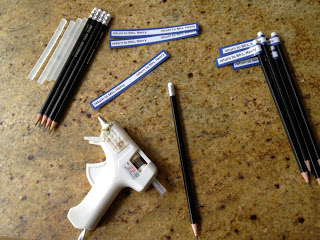 diy tags for pencils