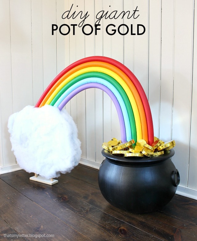 diy giant pot of gold