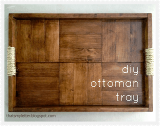 diy ottoman tray free plans
