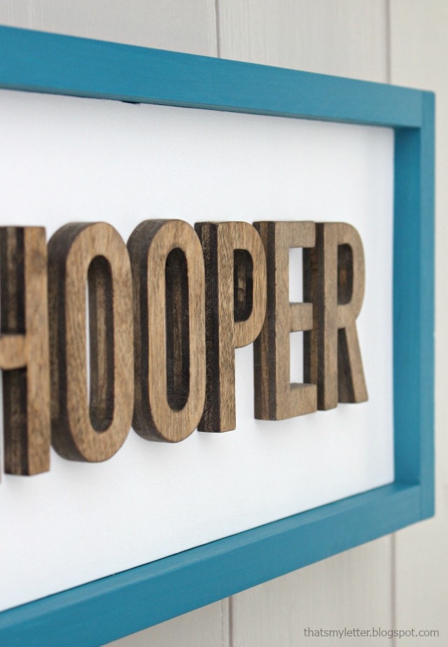 plywood cut out letters