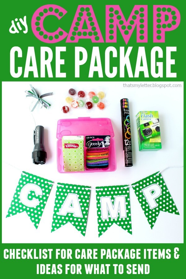 diy camp care package